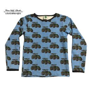 Smafolk 5-6Y Organic Tractor Shirt